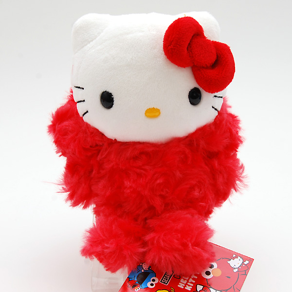 hello kitty elmo plush